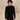 Pull homme col rond en cachemire 2 fils noir – Rodier