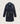 Trench-coat bi-matière cuir navy – Rodier