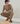 Pull homme col V à en cachemire 2 fils marron taupe – Rodier, vue 3
