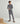 Pull homme col rond en cachemire 2 fils gris moyen – Rodier, vue 2