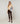 Legging en peau d'agneau stretch marron fonce – Rodier