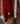 Écharpe en laine mérinos unisexe OEKO-TEX® - Rouge Vermillion