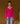 Kaschmirpullover mit V-Ausschnitt – Toned Pink