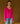 Kaschmirpullover mit V-Ausschnitt – Toned Pink