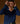 Kaschmirpullover mit V-Ausschnitt – Marineblau