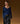 Kaschmirpullover mit V-Ausschnitt – Marineblau