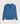 Kaschmirpullover mit tunesischem Kragen – Azurblau