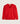Oversized V-neck sweater in 4-thread cashmere - Orange Corail