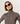 Rollkragenpullover aus Merinowolle – Taupebraun