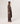 Langer Strickmantel – Havannabraun