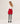 Jupe courte en laine bouillie - Rouge