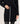 Jupe courte en laine bouillie - Noir