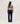 Wide cashmere pants - Navy Blue
