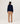 Weiter Kaschmirpullover – Marineblau