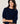 Weiter Kaschmirpullover – Marineblau