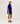 Kaschmirponcho – Ultramarinblau
