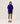 Kaschmirponcho – Ultramarinblau