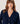 Durchbrochener Kaschmir-Cardigan – Marineblau