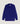 Übergroßer Kaschmirpullover mit V-Ausschnitt – Ultramarinblau