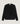 Kaschmirpullover mit Rundhalsausschnitt – Schwarz