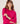Kaschmirpullover mit Rundhalsausschnitt - Rose Geranium