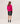 Kaschmirpullover mit Rundhalsausschnitt - Rose Geranium