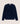 Kaschmirpullover mit tunesischem Kragen – Mitternachtsblau