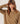 Kaschmirpullover mit Rundhalsausschnitt – Kamelbraun