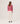 Striped cashmere sweater - Orange Corail