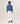 Rollkragenpullover aus Kaschmir – Blau