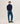 Rollkragenpullover aus Kaschmir – Marineblau