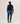 Rollkragenpullover aus Kaschmir – Marineblau