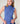 Rollkragen-Twin-Set aus Seide – Blaugrau