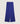 Weite Hose aus Merinowolle – Ultramarinblau