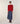 Twin-Set aus Merinowolle – Rot