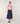 Kurze Strickjacke aus Merinowolle – Perlrosa