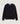 Merino wool V-neck sweater - Black