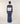 Gestreifter Pullover mit V-Ausschnitt aus Merinowolle – Denim Blue