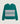 Gestreifter Pullover mit V-Ausschnitt aus Merinowolle – Duck Green