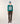 Gestreifter Pullover mit V-Ausschnitt aus Merinowolle – Duck Green
