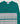 Gestreifter Pullover mit V-Ausschnitt aus Merinowolle – Duck Green