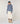 Grobstrickkragen – Blau