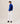 Rollkragenpullover aus Merinowolle – Azurblau