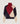 Farbblock-Rollkragenpullover – Grenat