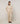 Pantalon droit en laine milano - Beige Chiné