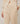 Pantalon droit en laine milano - Beige Chiné