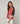 Dreifarbiger Cardigan aus Merinowolle – Orange Corail