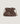 Charly purse bag in lambskin - Ecorce Brown