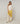 Rundhals-Twin-Set aus Seide – Ecru-Weiß