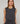 Rundhals-Twin-Set aus Seide – Dunkelgrau